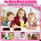 Nezyo 12-Pack Valentines Day LCD Writing Tablets for Kids – 4.4-Inch Colorful Doodle Boards for Classroom & Party Favors