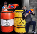 NINOSTAR Premium Package 4 Combat Battlefield Inflatables – Nerf, Laser Tag & Water Gun Ready