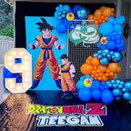 NISOCY 124Pcs Blue Balloons Garland Arch Kit – Baby Shower & Party Decor