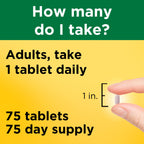Nature Made Vitamin B12 1000 mcg Time Release Tablets – 75 Day Supply