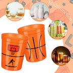 Norme 24-Pack Basketball Cups – 16 oz Reusable Party Tableware for Sports Events