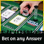 Wits & Wagers Deluxe Board Game by North Star Games – Award-Winning Trivia Party Game for 4+ Players