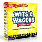 Wits & Wagers Deluxe Board Game by North Star Games – Award-Winning Trivia Party Game for 4+ Players
