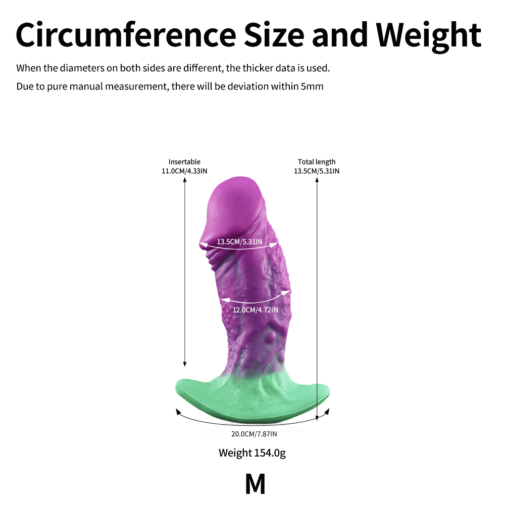 Nothosaur Goblin Plug – Fantasy Silicone Butt Plug