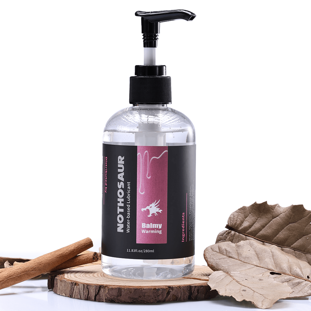 Nothosaur Primal Lubes — Warming & Musk Water-Based Lubricants