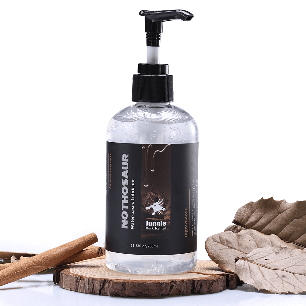Nothosaur Primal Lubes — Warming & Musk Water-Based Lubricants