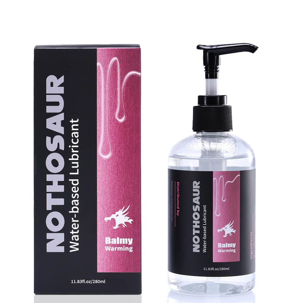 Nothosaur Primal Lubes — Warming & Musk Water-Based Lubricants