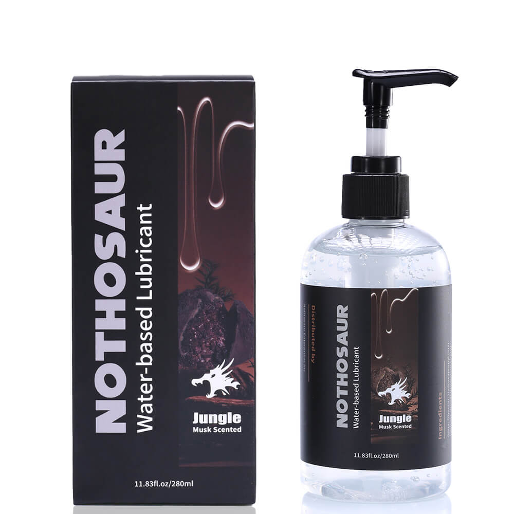 Nothosaur Primal Lubes — Warming & Musk Water-Based Lubricants