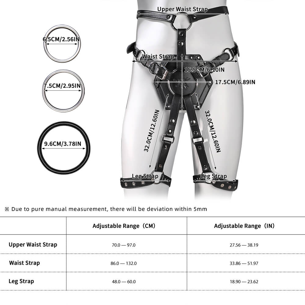 Nothosaur Yrdeno - Strap-On Harness