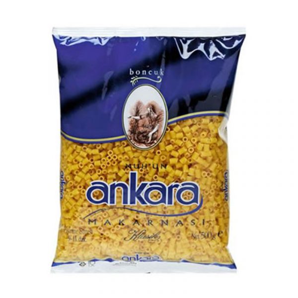 Nuhun Ankara Boncuk Makarnasi Ditalini Pasta Pack 500g