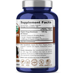 NusaPure Chaga 20:1 Extract – 150 mg (3000 mg) per Capsule, 180 Count, USDA Organic, Vegan, Non-GMO, Pack of 2