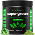NutraChamps Super Greens Pulver – Premium 255 g unaromatisiert | Über 20 Bio-Grünpflanzen, Spirulina & Chlorella