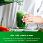 NutraChamps Super Greens Pulver – Premium 255 g unaromatisiert | Über 20 Bio-Grünpflanzen, Spirulina & Chlorella