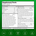 NutraChamps Super Greens Pulver – Premium 255 g unaromatisiert | Über 20 Bio-Grünpflanzen, Spirulina & Chlorella
