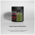 NutraChamps Super Greens Powder Premium Superfood | 20+ Organic Greens & Probiotic Blends | Watermelon
