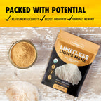 Premium USDA Organic Lion's Mane Extract Powder – 15:1 Dual Extract, 2.12 oz | Nutriante