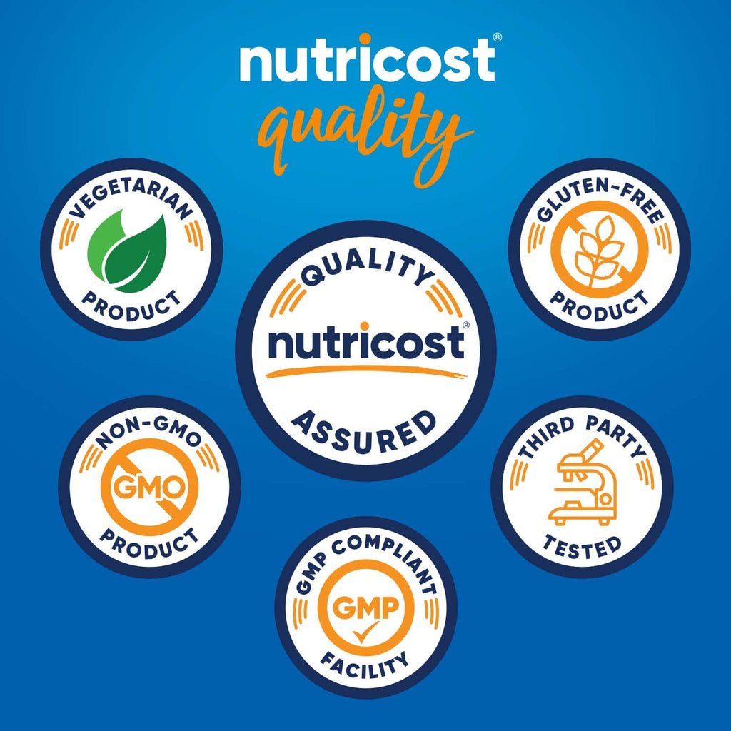 Nutricost Magnesium Citrate Powder – Peach Mango 250g | Non-GMO & Gluten Free