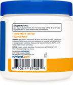 Nutricost Magnesium Citrate Powder – Peach Mango 250g | Non-GMO & Gluten Free