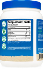 Nutricost Organic MCT Oil Powder 1 lb – USDA Organic, Keto Friendly, Zero Net Carbs | Medium Chain Triglycerides