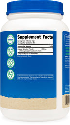 Nutricost Organic Spirulina Powder 2 LB - Pure, Certified Organic Spirulina