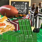 OGMOGKW Football Napkins – 50 Sheet Disposable Party Napkins for Tailgate & Game Day