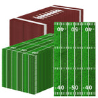 OGMOGKW Football Napkins – 50 Sheet Disposable Party Napkins for Tailgate & Game Day