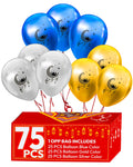 OLEEK Ramadan Balloons Set – Lantern & Halal Shapes (75-Pack)