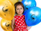 OLEEK Ramadan Balloons Set – Lantern & Halal Shapes (75-Pack)