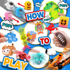 Olganicor 350 PCS Party Favors for Kids | Fidget Toys Bulk, Easter Eggs Fillers, Prize Box Toys