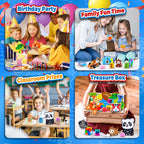 Olganicor 350 PCS Party Favors for Kids | Fidget Toys Bulk, Easter Eggs Fillers, Prize Box Toys