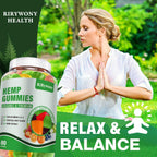 Hemp Gummies for Sleep & Anxiety – High Potency Organic Hemp Oil (240 Count)
