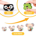 OMyFav 24PCS Kids Party Favors – Cute Squishy Toys, Easter Egg Fillers & Classroom Prizes