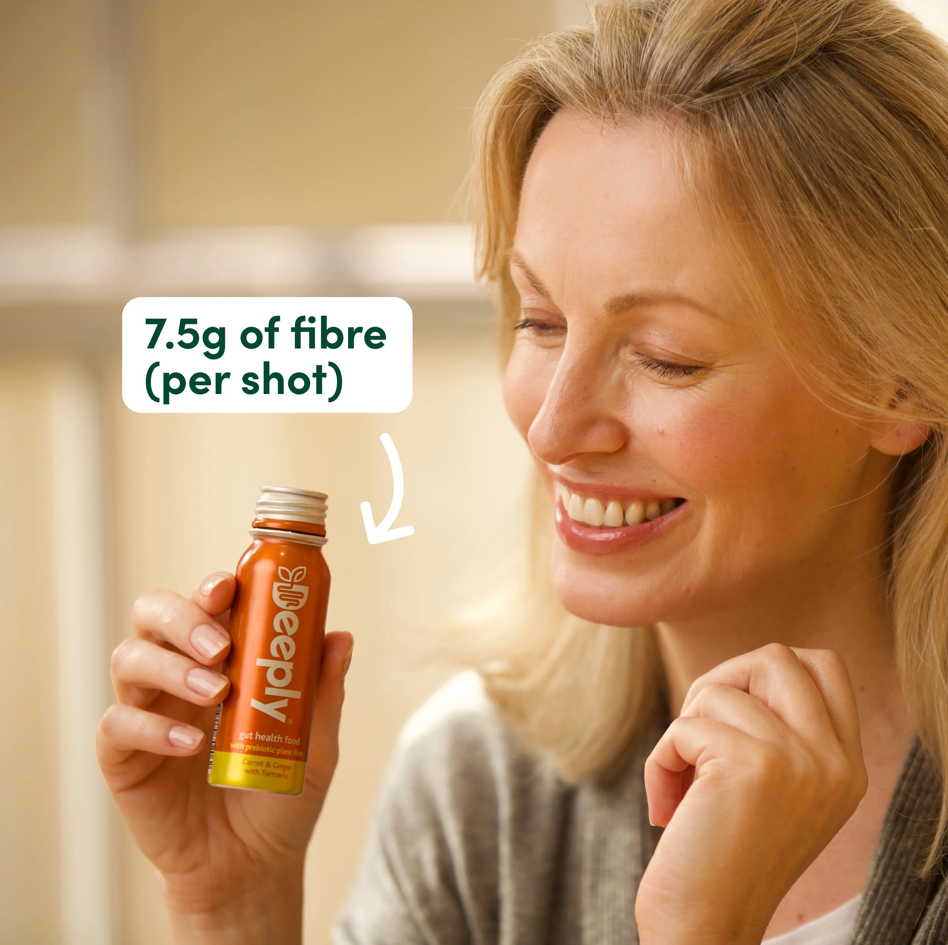 Deeply Prebiotic Fibre Shot (Carrot & Ginger) Multipack