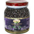 Oncu Siyah Zeytin Dogal Fermente Black Olives Jar 1kg