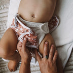 One Size Bamboo Cotton Bedtime Pearl Reusable Cloth Nappy