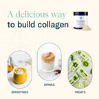 Ora Organic Vegan Collagen-Boosting Powder for Hair, Skin & Nails – Vanilla, 20 Servings