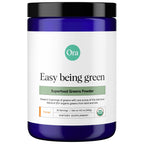 Ora Organic Greens Powder – Citrus Flavor, 30 Servings | Vegan, Gluten-Free, 20+ Organic Greens + Adaptogens