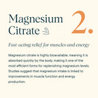 Ora Organic Magnificent Magnesium Complex Powder – 4-in-1 for Sleep, Recovery & Heart Health