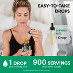 USDA Organic Oil of Oregano Drops with Vitamin E – Immune Support, Digestion Health & Antioxidants | Made in USA