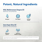North American Herb & Spice Oreganol P73 Super Strength Wild Oregano Oil, 1 fl oz – Organic, Non-GMO, 432 Servings