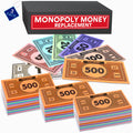 oreven Play Money – 3 Sets of 60 Colorful Monopoly-Style Bills ($1, $5, $10, $20, $50, $100, $500)