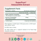 PURE SYNERGY SuperPure Astaxanthin Extract – Organic Algae Astaxanthin