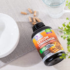 Organic Ceylon Cinnamon 1800mg Supplement – 240 Capsules (USA Bottled)