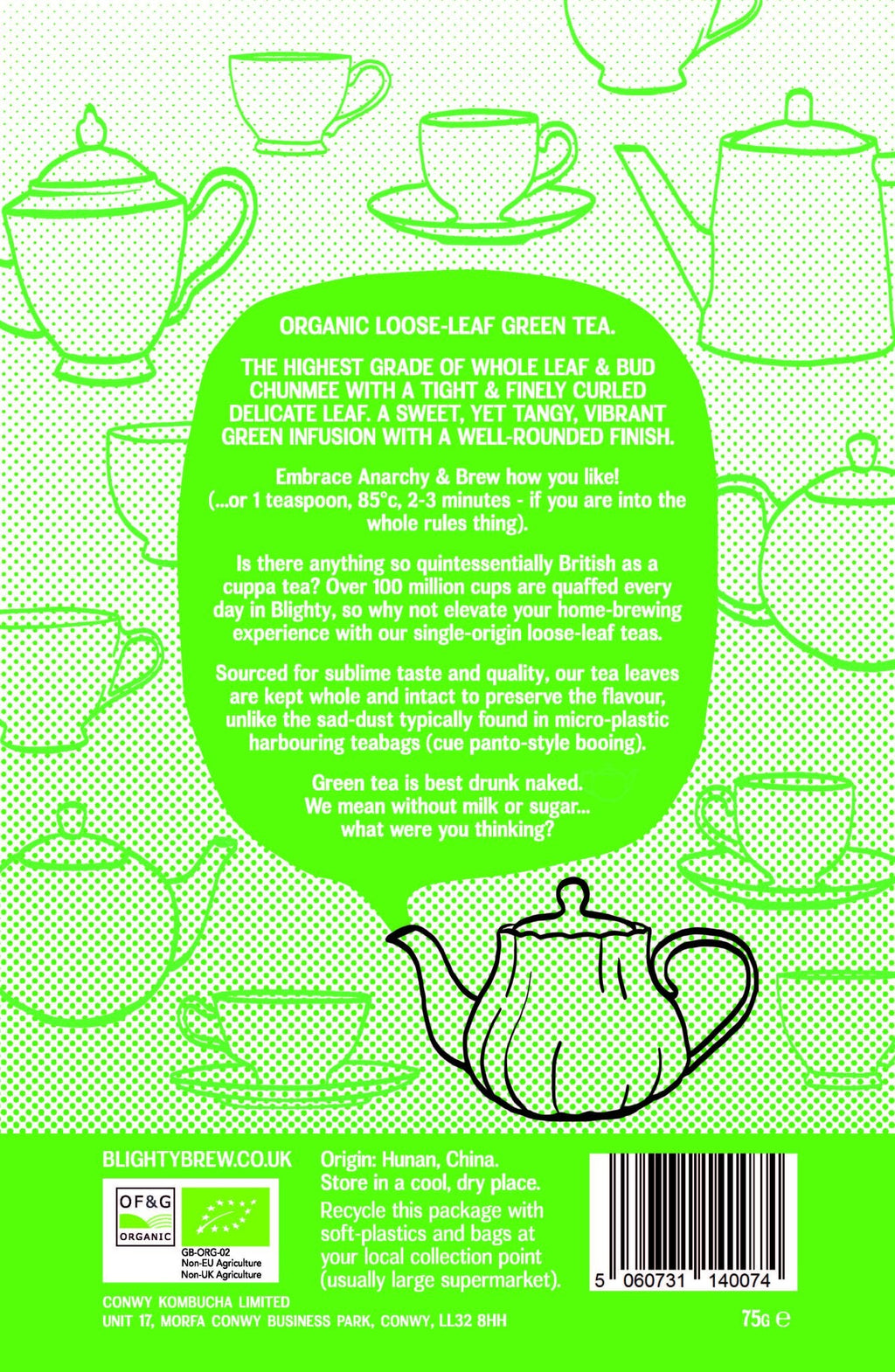 Organic Loose-Leaf Chunmee Green Tea