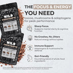 Bio-Cocotropic Pilz-Kakao – Zuckerfrei, Reishi & Chaga, 454g