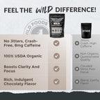 Bio-Cocotropic Pilz-Kakao – Zuckerfrei, Reishi & Chaga, 454g