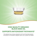 Nature's Way Organic Black Seed Oil - Supports Antioxidant Pathways* | Cold-Pressed, Vegan, Gluten Free, 8 fl oz (Packaging May Vary)