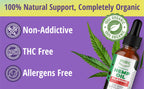 Organic Hemp Seed Oil 6 Oz - Peppermint Flavor, 30,000 mg, Non-GMO, Vegan