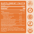 2 Pack Hēmp Oil Capsules with Turmeric — Organic Hemp Seed Oil + Curcumin