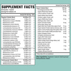 Probiotics for Women and Men - 300 Billion CFU, 24 Strains, 15 Organic Herbs + Prebiotics - Shelf-Stable Gut Health Supplement (8 Month Supply)